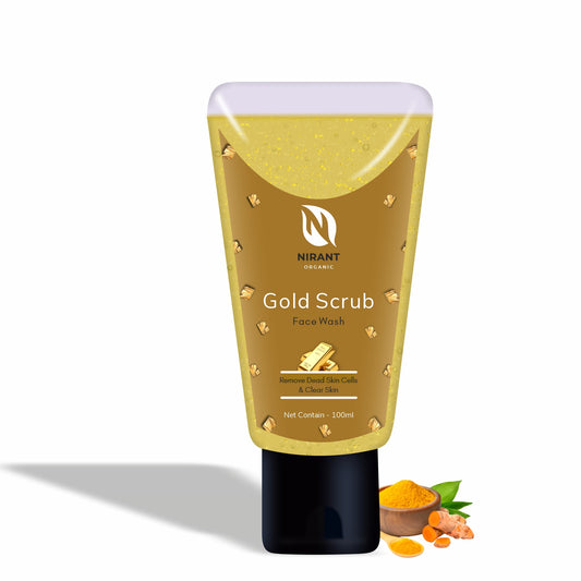 Golden Scrub Face Wash